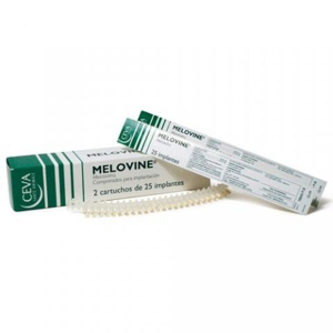 <p>MELOVINE IMPLANTES 2x25 comprimidos</p>